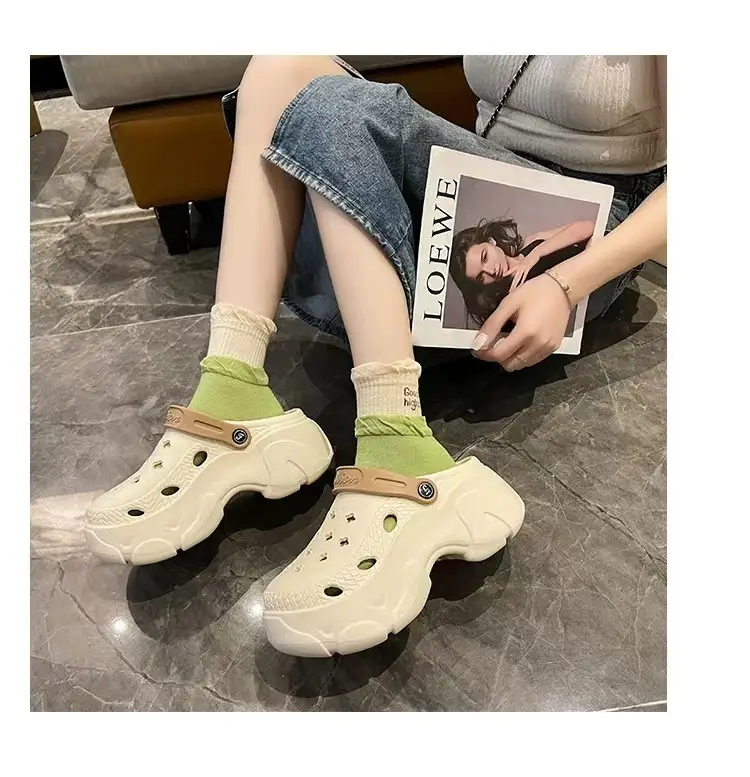 New Fashion EVA Shoes White Thick Sole Summer — feature 24