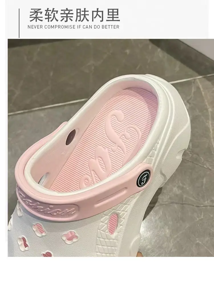 New Fashion EVA Shoes White Thick Sole Summer — feature 6