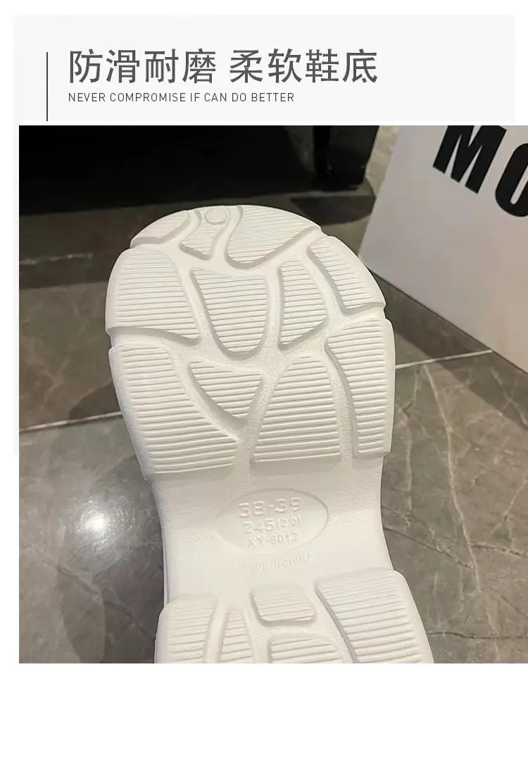 New Fashion EVA Shoes White Thick Sole Summer — feature 7