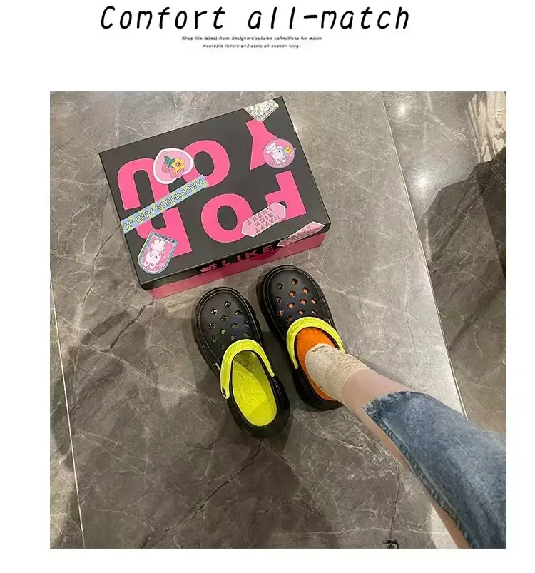 New Fashion EVA Shoes White Thick Sole Summer — feature 8