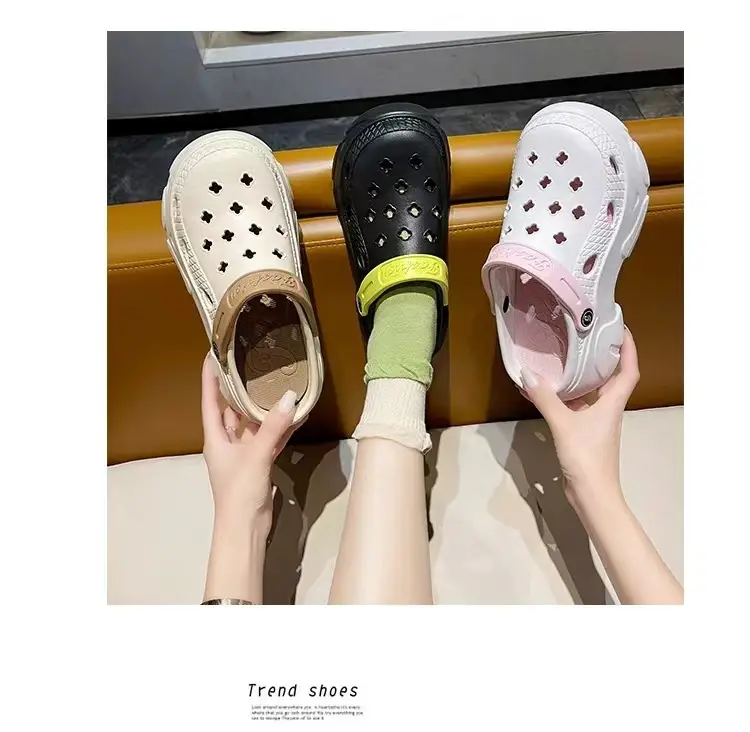 New Fashion EVA Shoes White Thick Sole Summer — feature 9