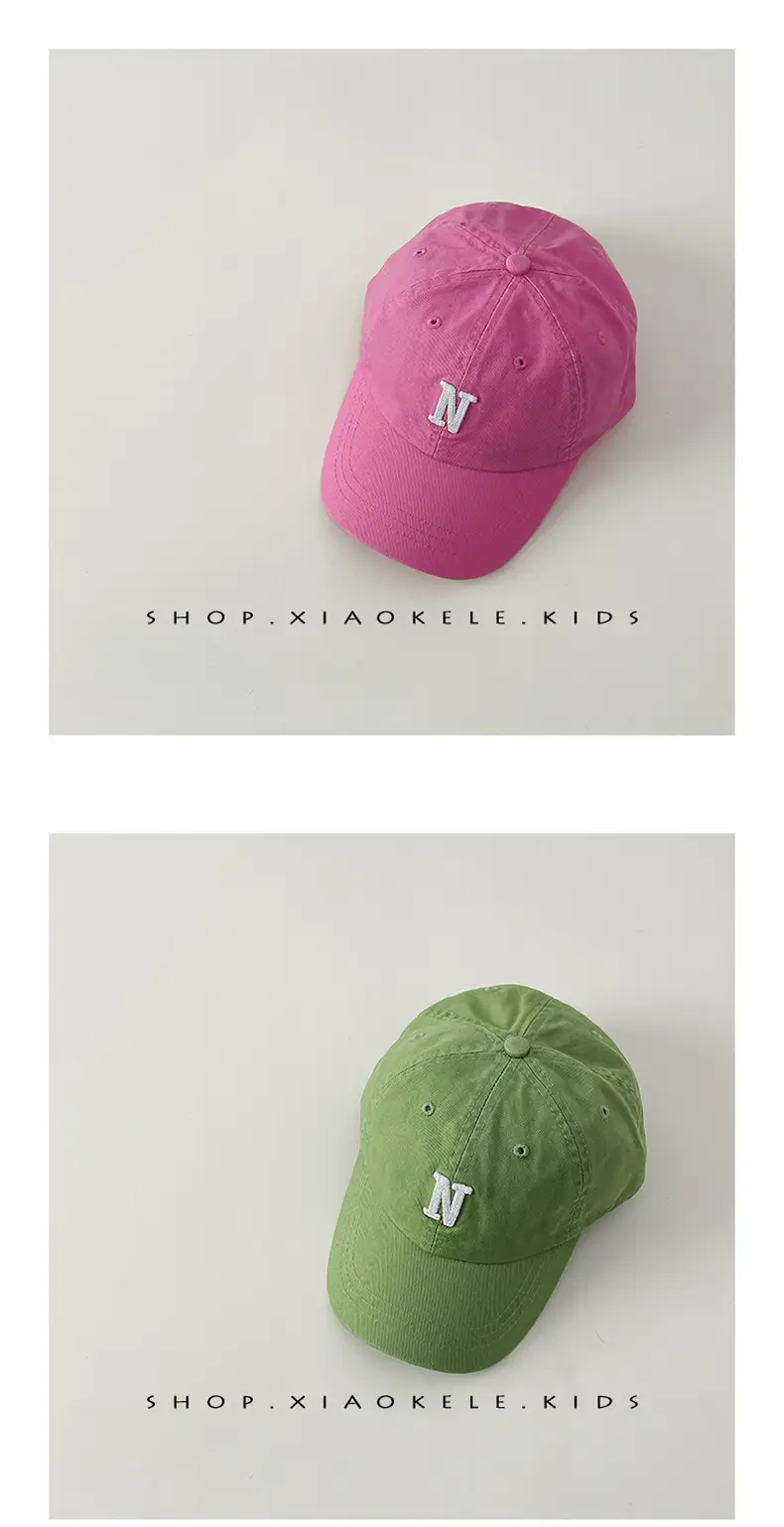 N Letter Baby Cap Set for Kids 1-3 Years — feature 8