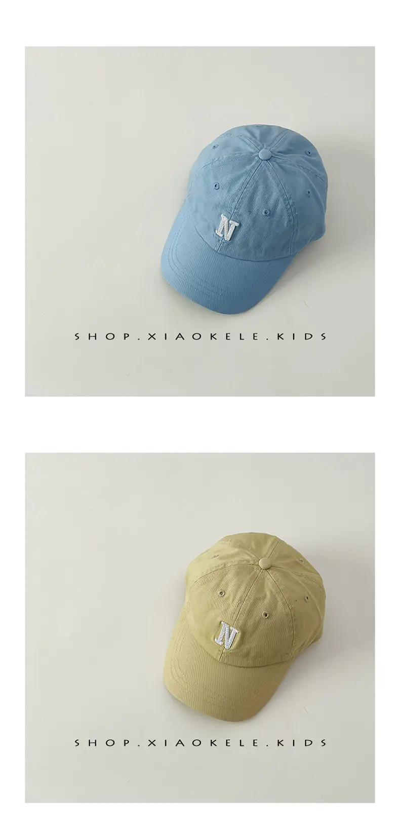 N Letter Baby Cap Set for Kids 1-3 Years — feature 9