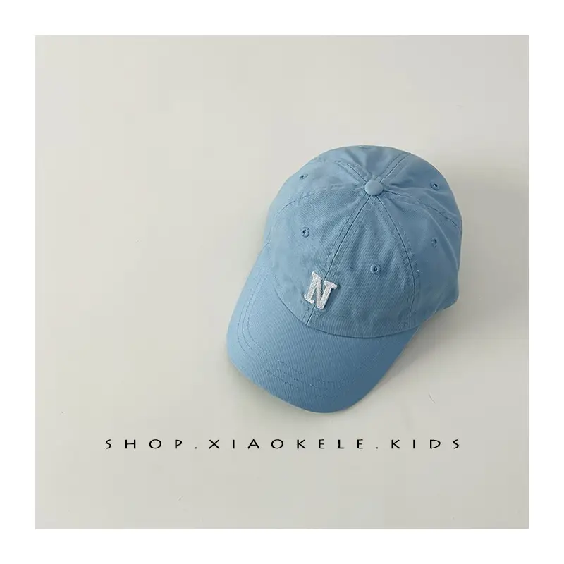 N Letter Baby Cap Set for Kids 1-3 Years - Image 2