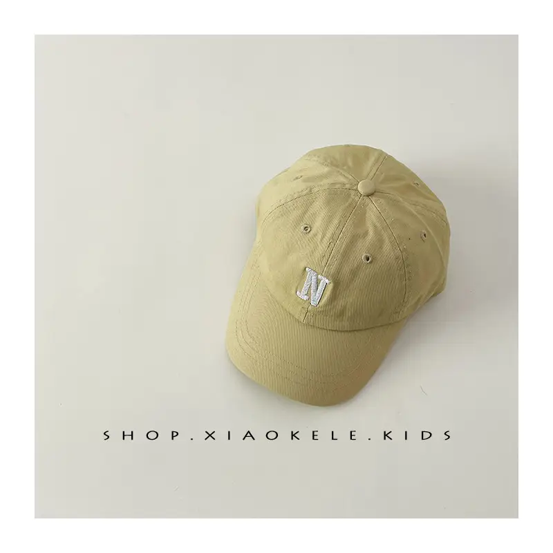N Letter Baby Cap Set for Kids 1-3 Years - Image 3