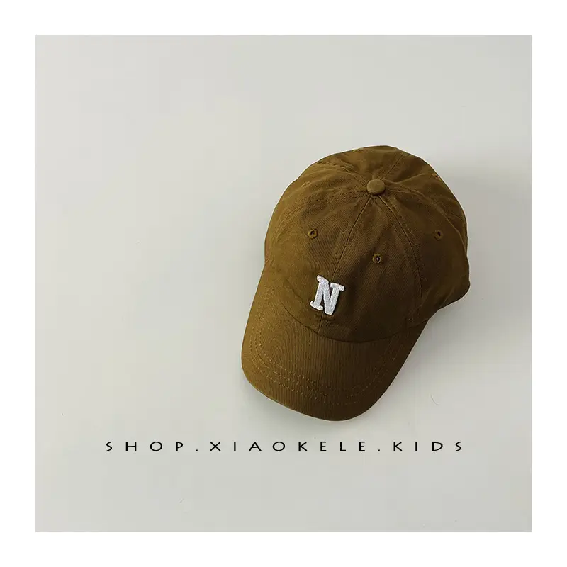 N Letter Baby Cap Set for Kids 1-3 Years - Image 4