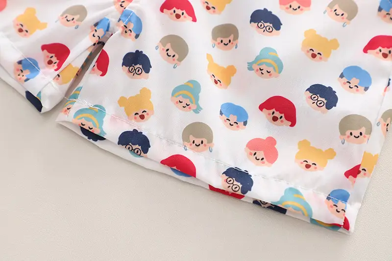 Children Cotton Printed T-Shirt Shorts Set Summer Boys — feature 9