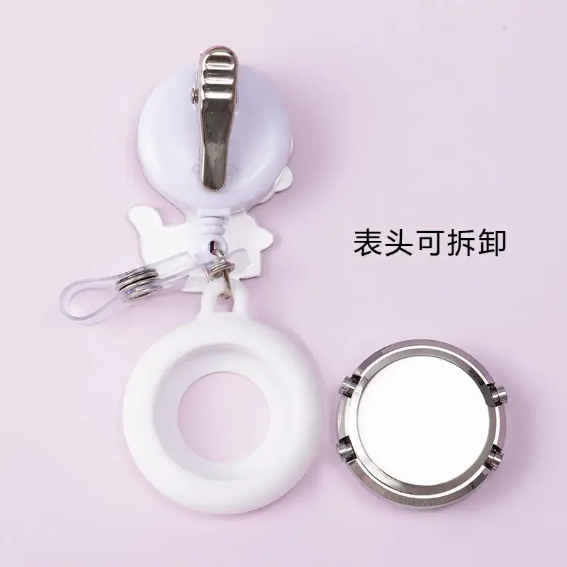 Retractable Nurse Watch Digital Silicone Pocket Watch for Men Women - Image 74