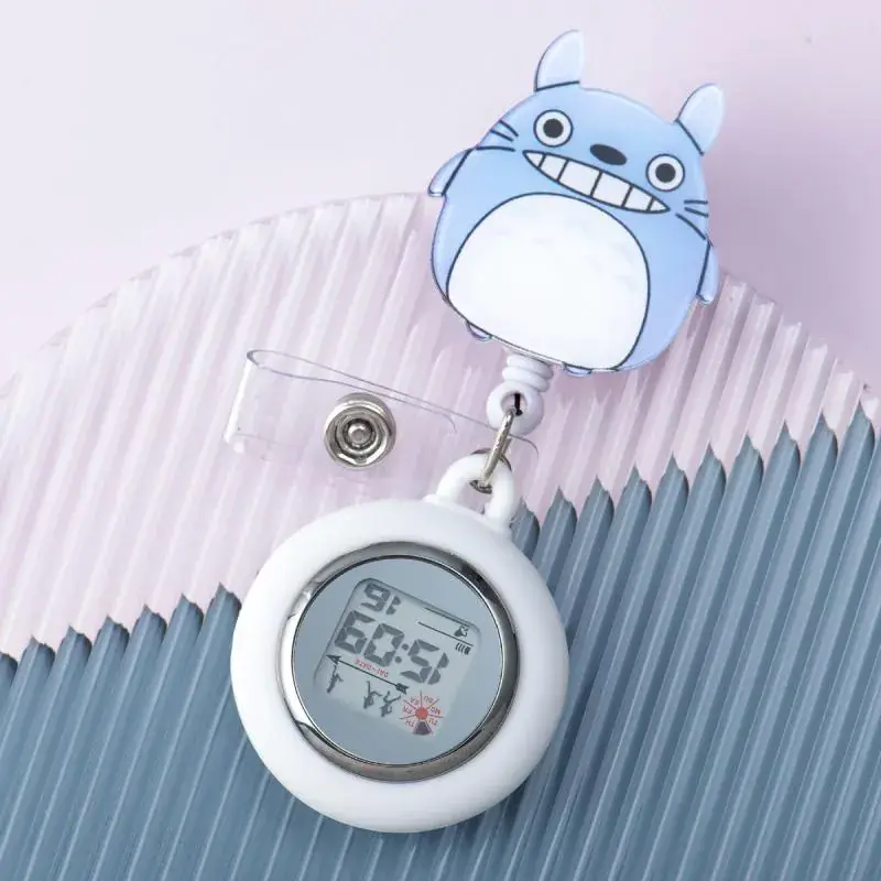 Retractable Nurse Watch Digital Silicone Pocket Watch for Men Women - Image 27