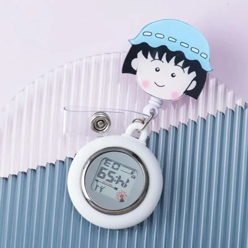 Retractable Nurse Watch Digital Silicone Pocket Watch for Men Women - Image 8