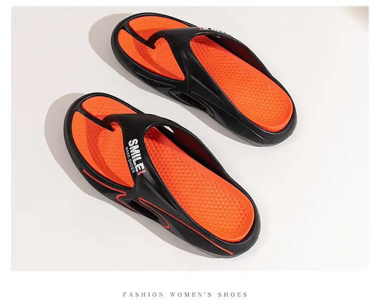 Casual Korean style flip flops men's summer soft bottom non-slip simple slippers outdoor beach slip-on sandals — feature 26