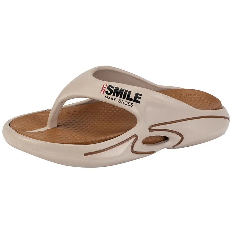 Casual Korean style flip flops men's summer soft bottom non-slip simple slippers outdoor beach slip-on sandals - Image 3