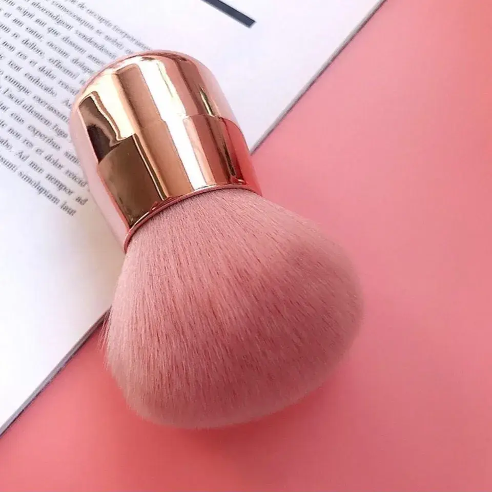 Rose Gold Mushroom Head Setting Powder Brush - Image 3