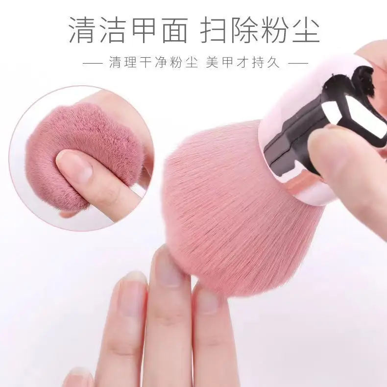Rose Gold Mushroom Head Setting Powder Brush — feature 6