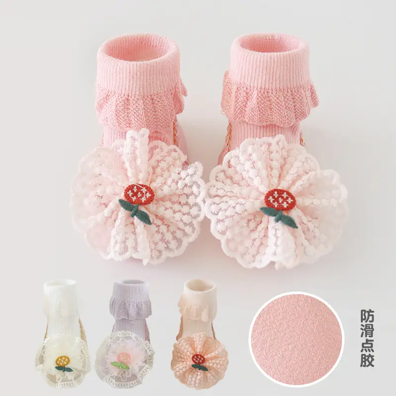 Baby Lace Socks & Shoes Set for Girls