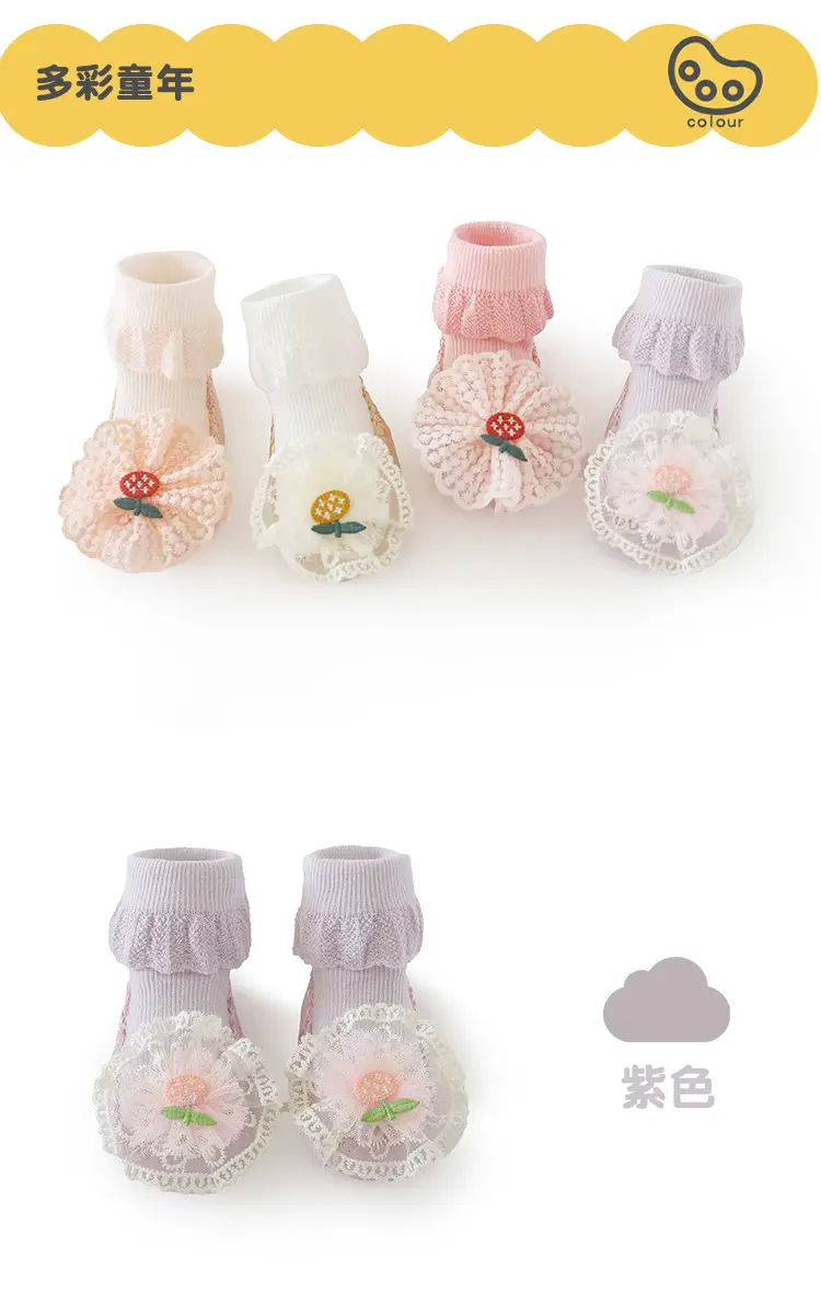 Baby Lace Socks & Shoes Set for Girls — feature 13
