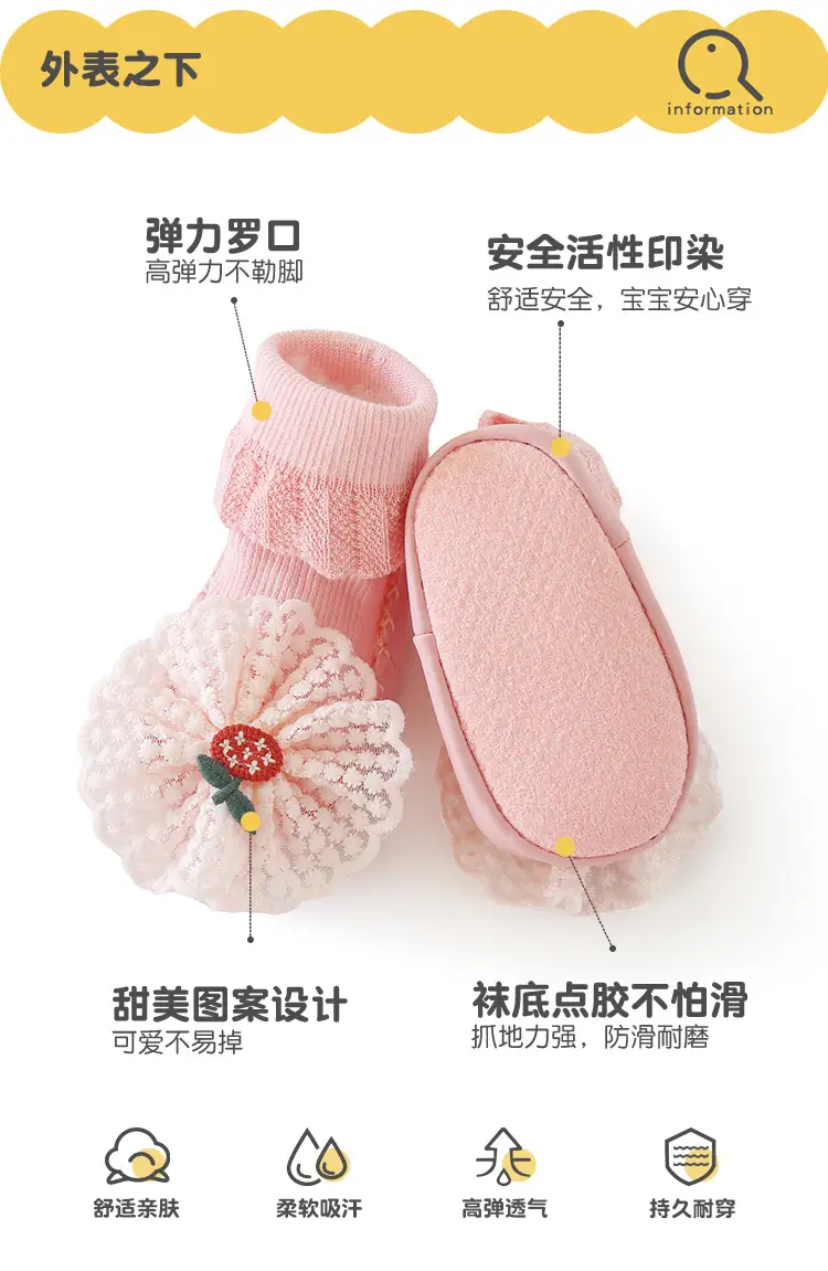 Baby Lace Socks & Shoes Set for Girls — feature 3