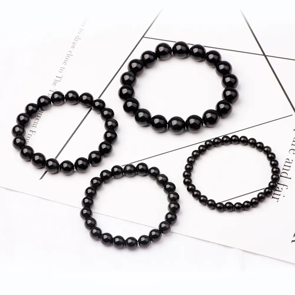 Obsidian Lion Awakening Silver Obsidian Gift Transfer Bracelet - Image 6