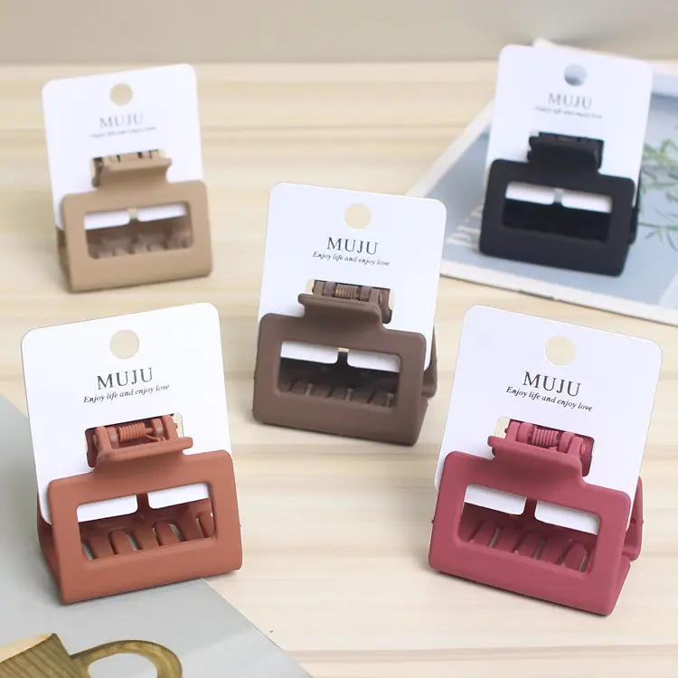 Frosted 5cm Hairpin Holder with Card Holder