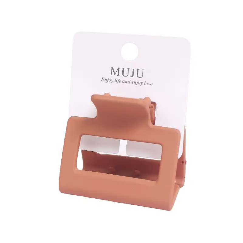 Frosted 5cm Hairpin Holder with Card Holder