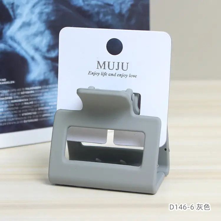 Frosted 5cm Hairpin Holder with Card Holder
