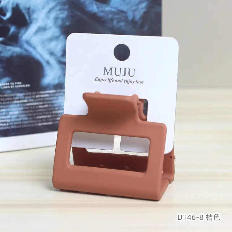 Frosted 5cm Hairpin Holder with Card Holder