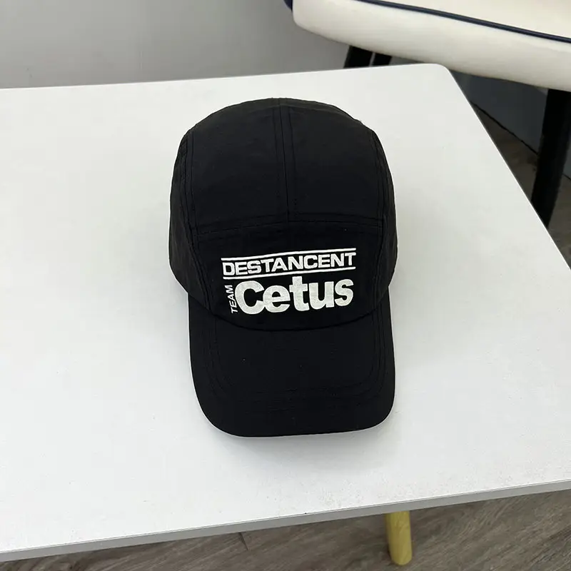 Green Cotton Cap with "Destinant Cetus" Design - Image 2