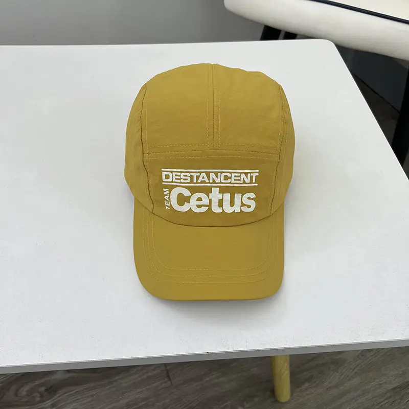 Green Cotton Cap with "Destinant Cetus" Design - Image 3