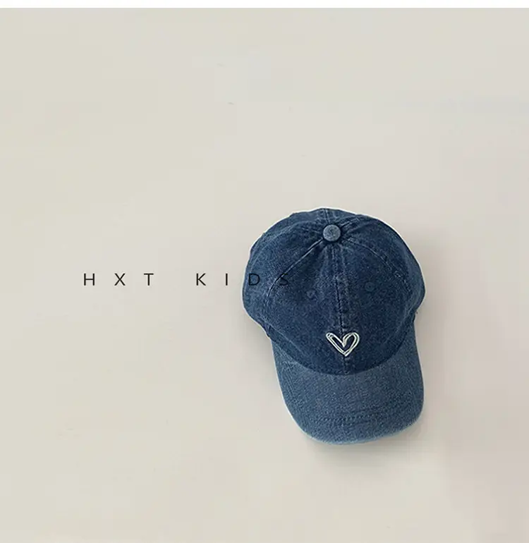 Children's Blue Embroidered Baseball Cap — feature 8