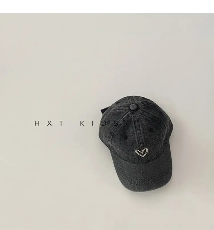 Children's Blue Embroidered Baseball Cap — feature 9