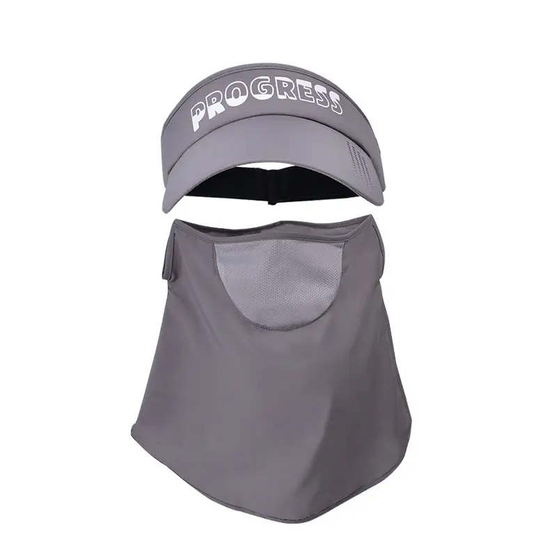 Summer Face Mask Shawl Neck Sun Hat for Men Women - Image 9