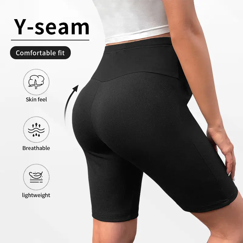 European American Cross-Border Maternity High Waist Shorts 2024 - Image 3