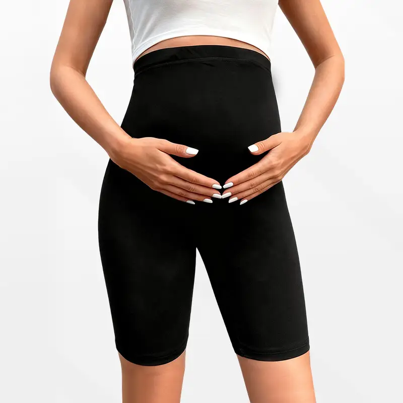 European American Cross-Border Maternity High Waist Shorts 2024 — feature 11