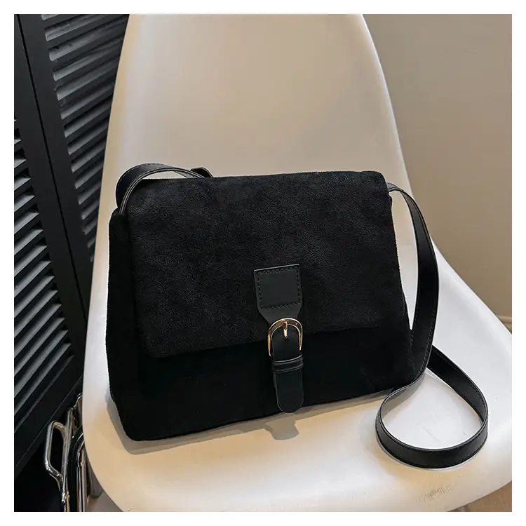 Women's Vintage Frosted Shoulder Crossbody Bag Brown 2025 — feature 37