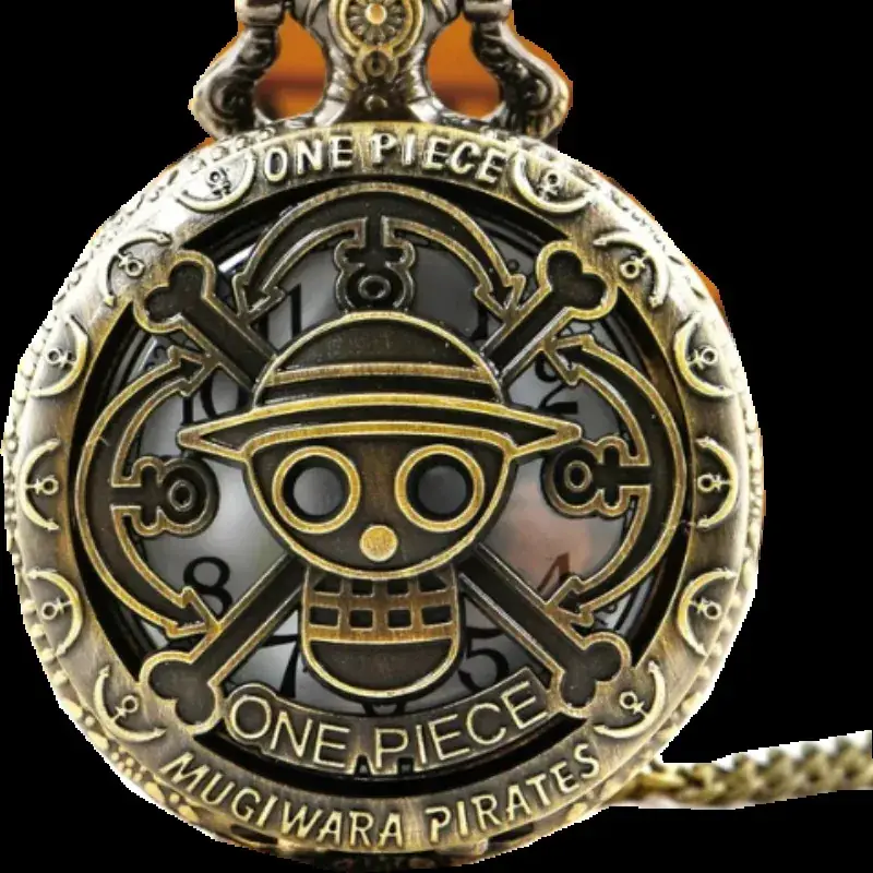 Retro Gold Pocket Watch Necklace with Dragon Design