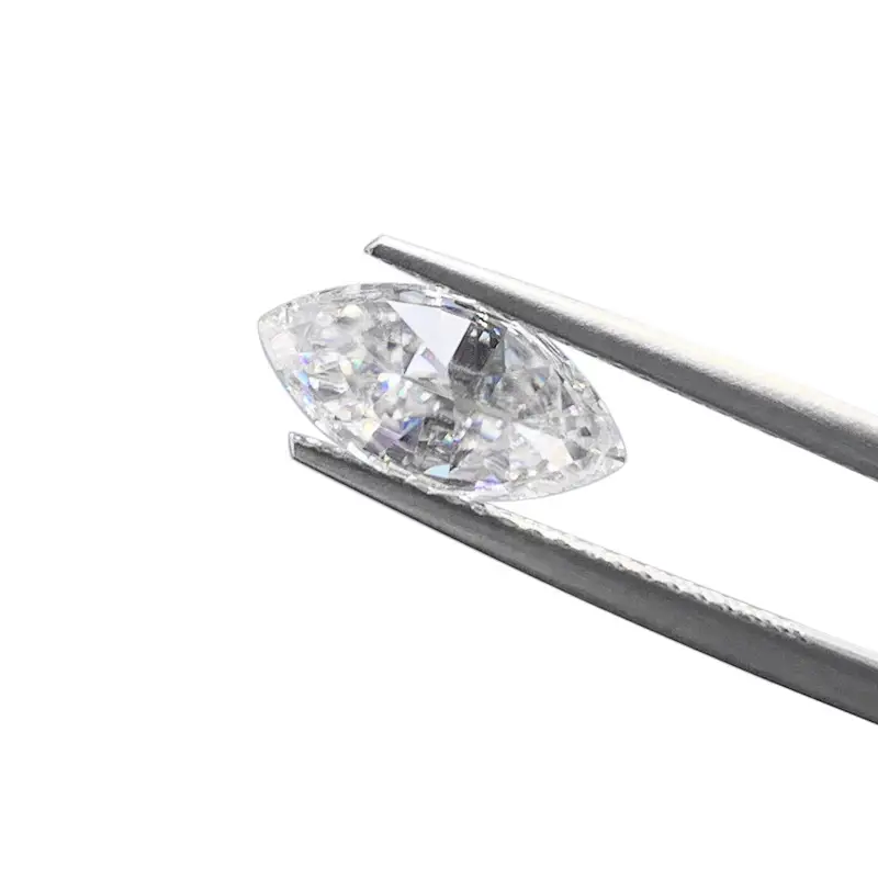 Moissanite Bare Stone 0.1~0.3 Carat D Color Marquise Centimeter Wuzhou Origin - Image 5