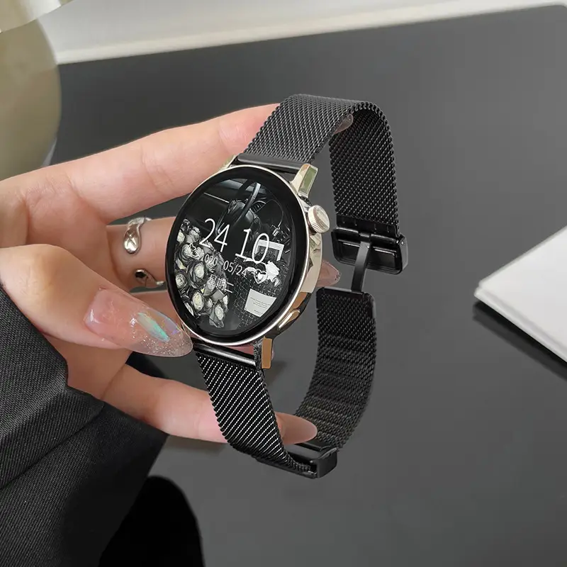 Suitable for Huawei Gt4 Watch Strap, New Gt5/6 Full Diamond Gt3 Women's Watch Strap, Special for Watch 4/3 Pro Watch Strap, 41mm