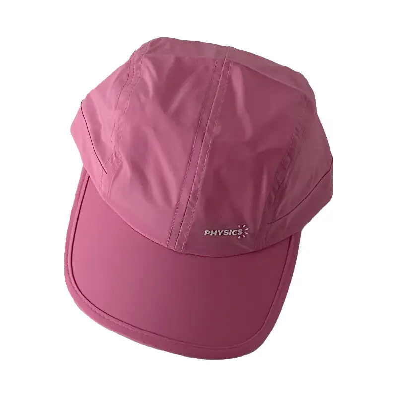 Pink Beaded Cap for Girls Kids UV Protective - Image 9