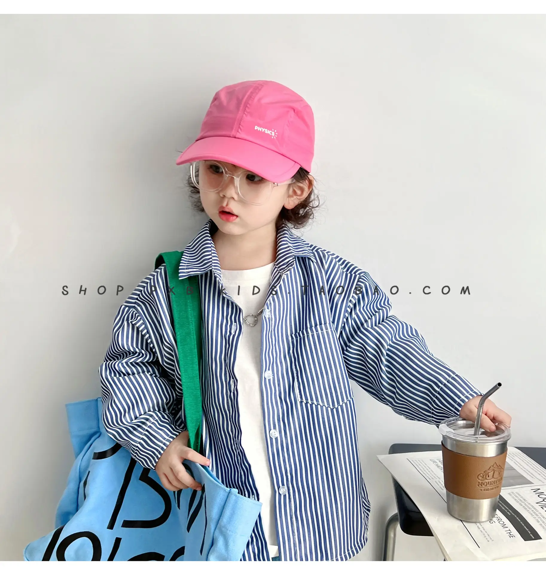 Pink Beaded Cap for Girls Kids UV Protective — feature 4