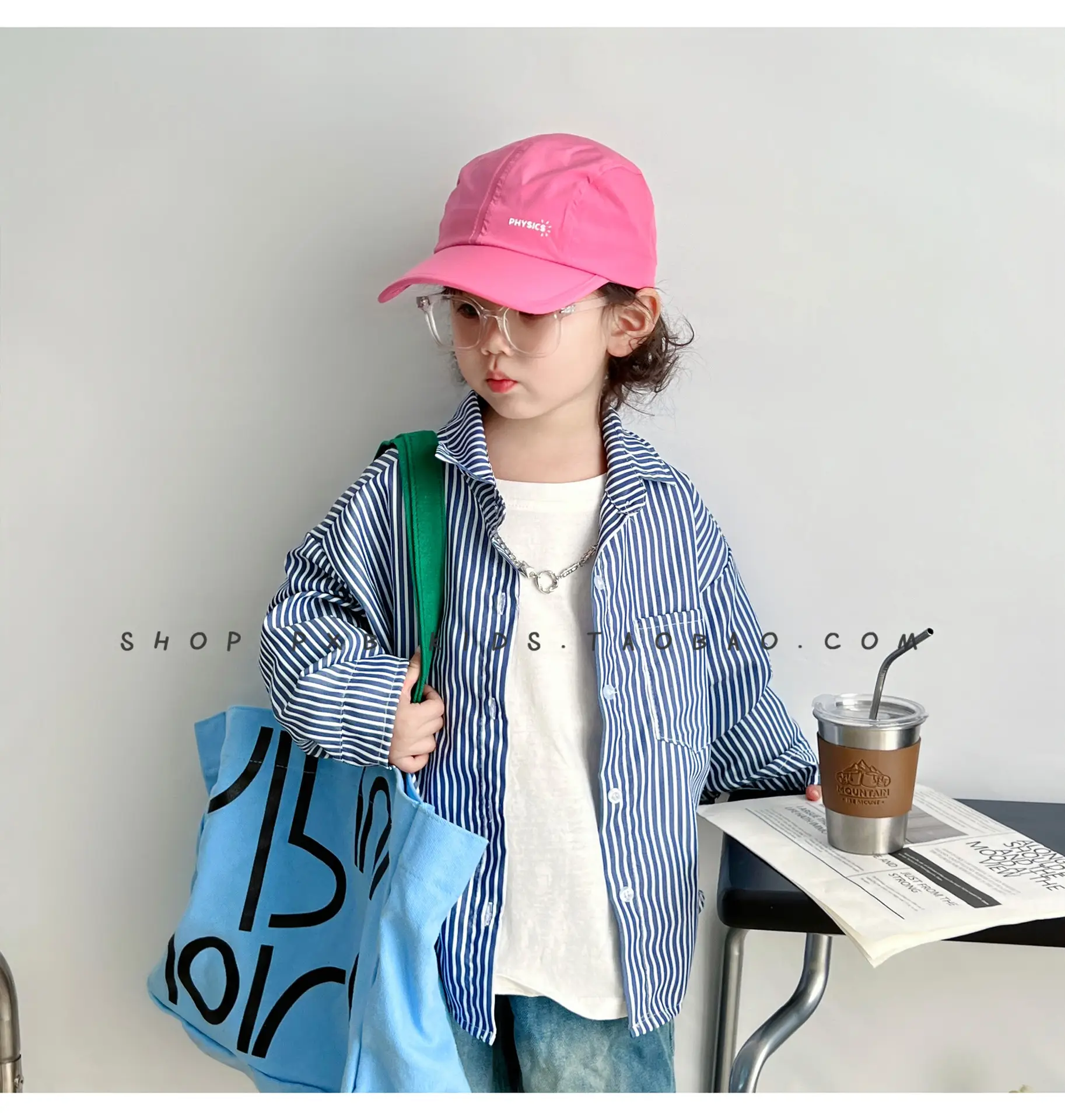 Pink Beaded Cap for Girls Kids UV Protective — feature 7