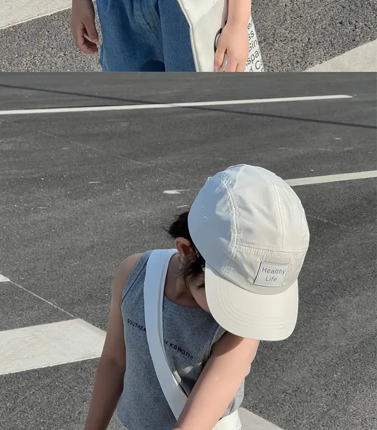 Pink Baseball Cap for Kids Healthy Life Brand — feature 2