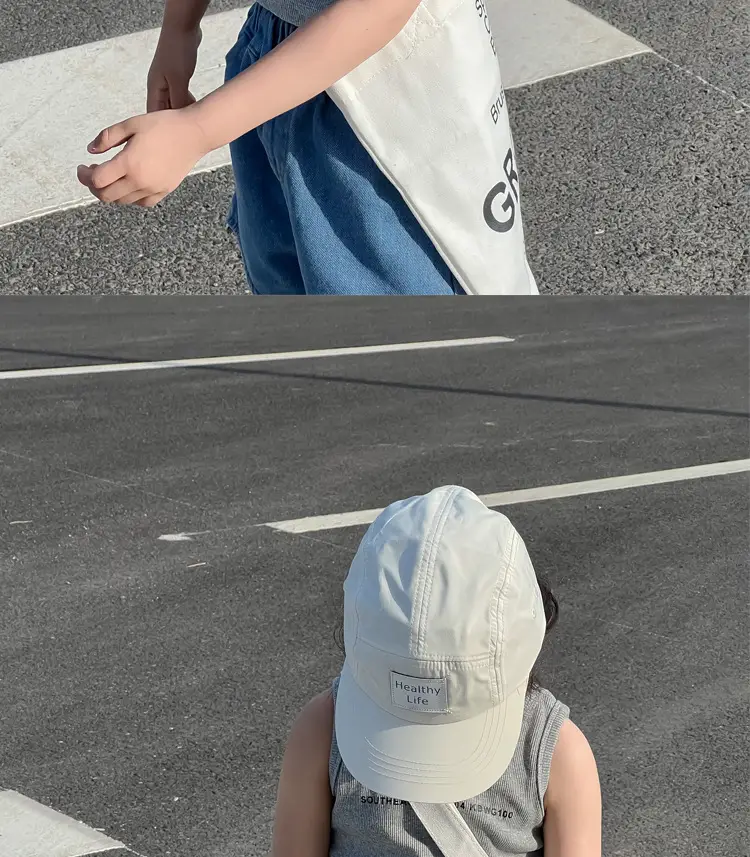 Pink Baseball Cap for Kids Healthy Life Brand — feature 3