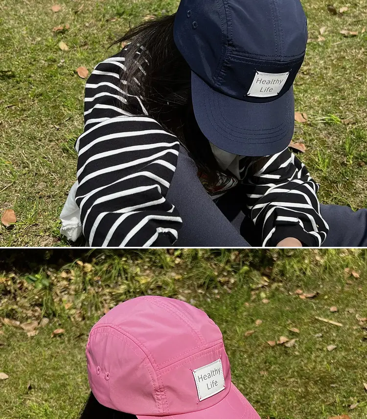 Pink Baseball Cap for Kids Healthy Life Brand — feature 6