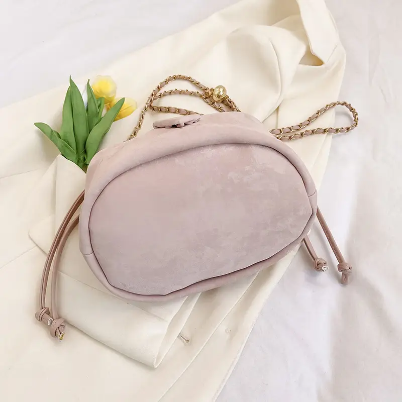 Black Velvet Chain Shoulder Bag for Women 2024 - Image 10