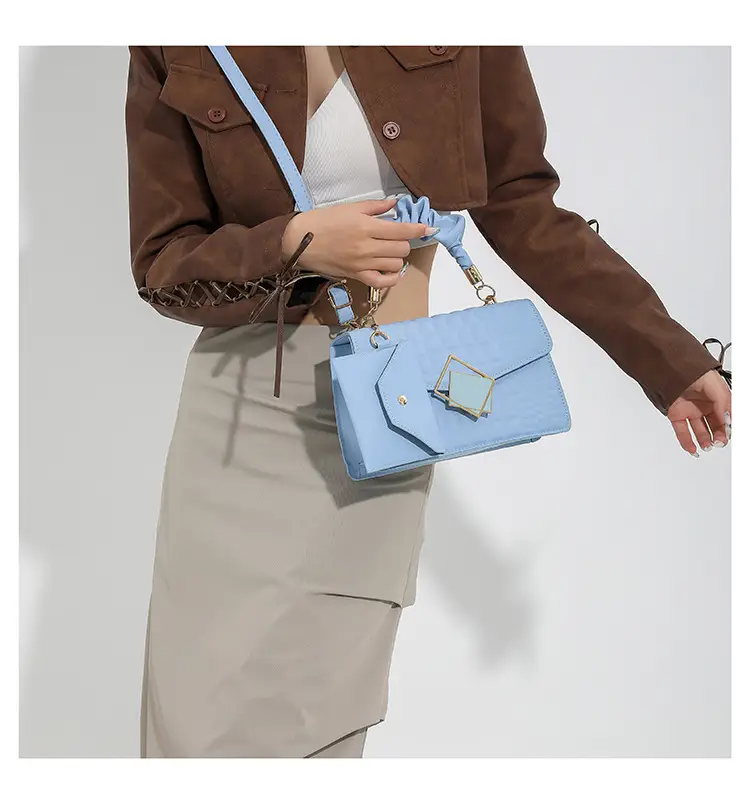 Women Korean Style White Quilted Shoulder Bag 2024 — feature 24