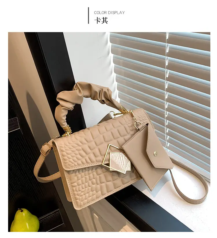 Women Korean Style White Quilted Shoulder Bag 2024 — feature 38