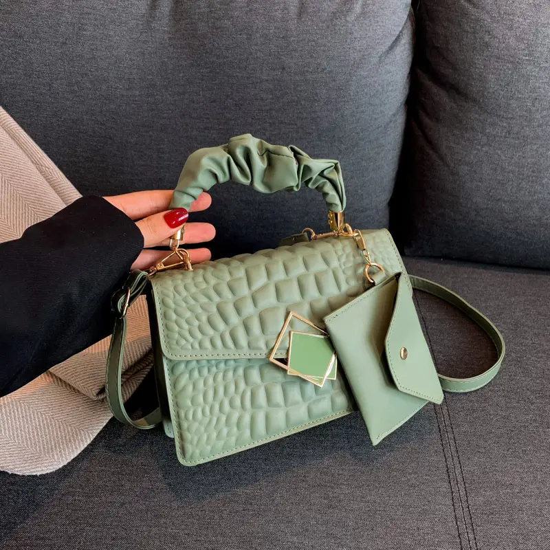 Women Korean Style White Quilted Shoulder Bag 2024 - Image 5