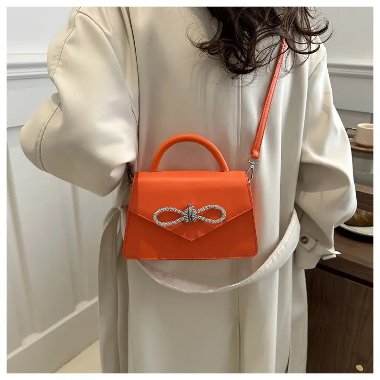 Green Square Shoulder Messenger Bag for Women — feature 10