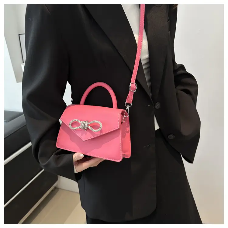 Green Square Shoulder Messenger Bag for Women — feature 19