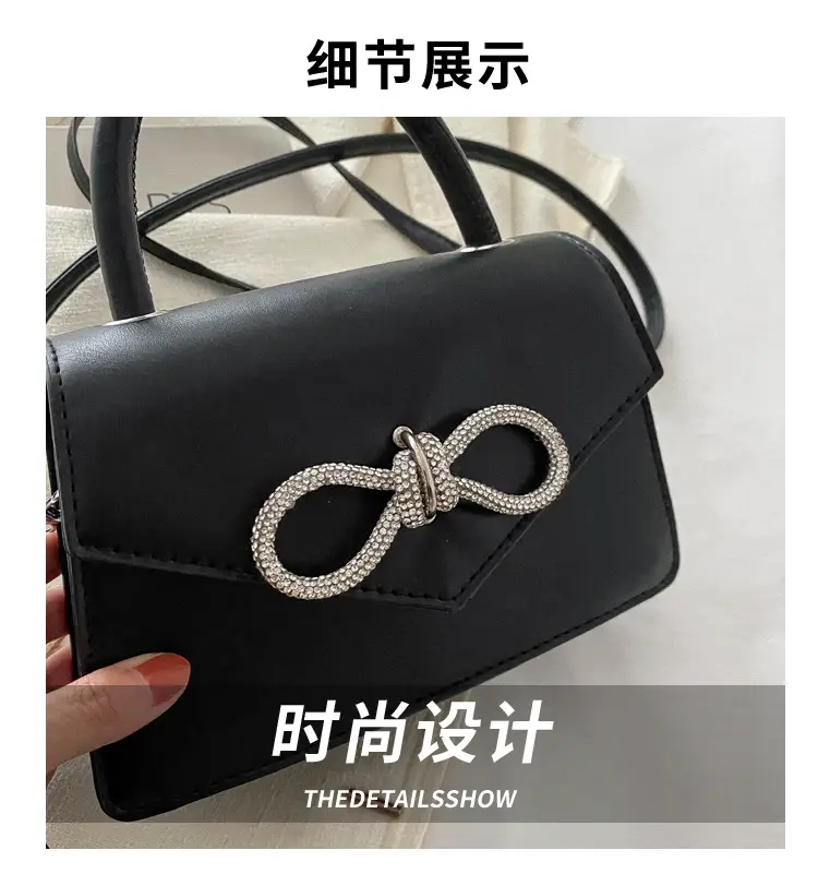 Green Square Shoulder Messenger Bag for Women — feature 2